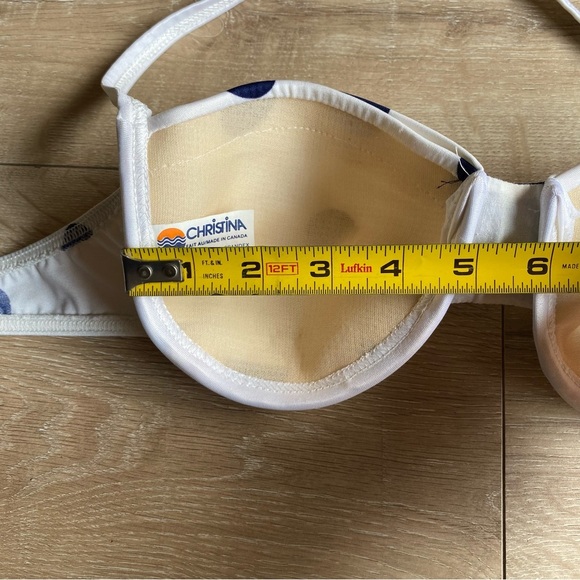 Vintage Christina bikini top polka dot pin up style - Picture 8 of 11